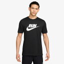 ナイキ 半袖 Tシャツ メンズ NIKE DF ラン スウッシュ S/S TEE ランニングシャツ ウェア ジョギング マラソン 陸上 トレーニング ジム 部活...