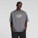 ニューバランス 半袖 Tシャツ メンズ Newbalance 速乾 ドライ トレーニングウエア フィットネス ジム 運動 スポーツウェア 男性 オーバーサイズ ...