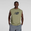 ニューバランス ノースリーブ Tシャツ メンズ Newbalance スリーブレスシャツ 速乾 ドライ タンクトップ トレーニング ランニング 運動 スポーツウ...
