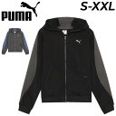 送料無料 プーマ ジャージ 長袖 メンズ トレーニングジャケット PUMA トレイン エッジ ニット フルジップフーディ 吸汗速乾 ドライ UVケア スポーツウエア 男性用 アウター パーカージャケット ジャージー 運動 フィットネス ジムトレ ブランド 服 アパレル/528001