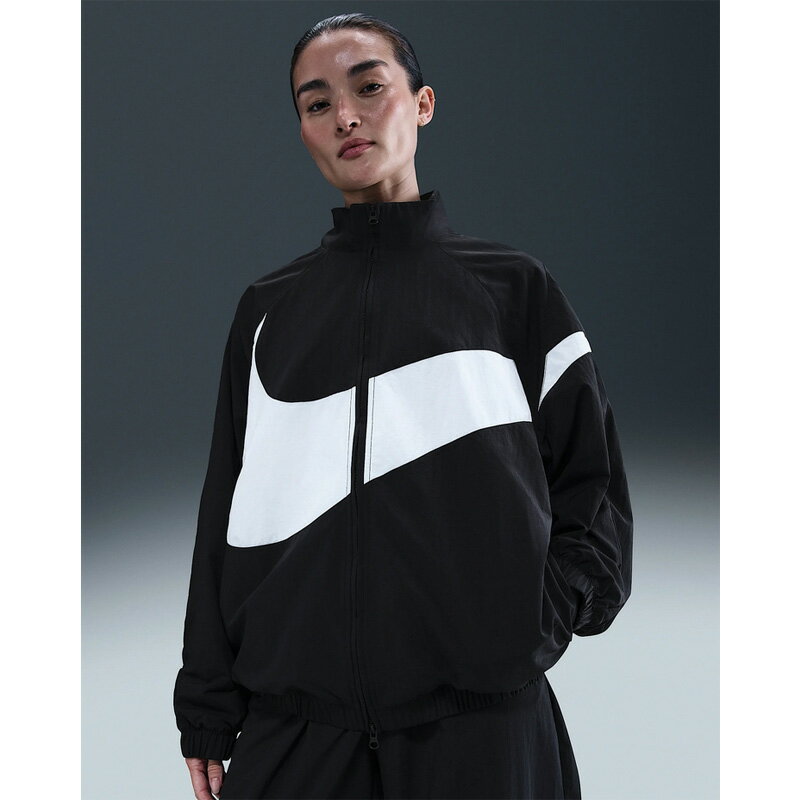 送料無料 ナイキ ジャケット レディース NIKE オーバーサイズド ウーブンジャケット|ナイロン アウター 女性用 スポーツウェア ビッグロゴ スポーツMIX...