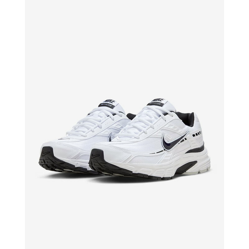 送料無料 ナイキ スニーカー メンズ NIKE イニシエーター ローカット ランニングシューズ ジョギング ウォーキング 男性 スポーツシューズ 運動靴 スポーティ 白 紳士靴 大きいサイズ 普段履き ブランド nike INITIATOR くつ/394055-100