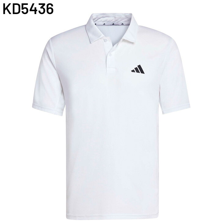 アディダス 半袖 ポロシャツ メンズ adidas ワークアウト ES ベースポロ 半袖シャツ トレーニング スポーツウェア 吸汗 速乾 筋トレ ジムトレ 男性 大きいサイズ ワンポイント 半そで トップス ブランド アパレル メンズウエア/DE092