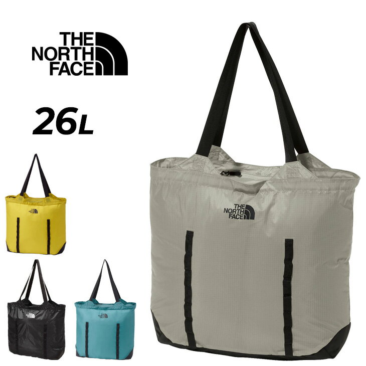 Rakuten - 送料無料 ザ・ノース・フェイス トートバッグ 26L THE NORTH FACE メイフライトート 軽量 ナイロン エコバッグ サブバッグ 26リッター パッカブル 折りたたみ 手提げ 肩掛け キャンプ フェス お買い物 メンズ レディース アウトドア ブランド かばん/NM62377【母の日】