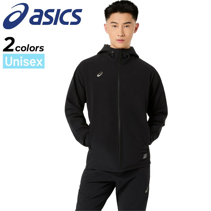 新品タグ付き asics レディース 冬用ランニングフーディー L 裏起毛 2033c202_01.jpg