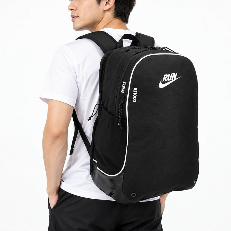 送料無料 ナイキ リュックサック 約27L メンズ レディース NIKE トラック バックパック 鞄 スポーツバッグ サッカー ランニング シューズ収納 保冷・保温ポケット ユニセックス デイパック 黒 かばん 部活 通学 通勤 普段使い ブランド nike カバン/RN8062