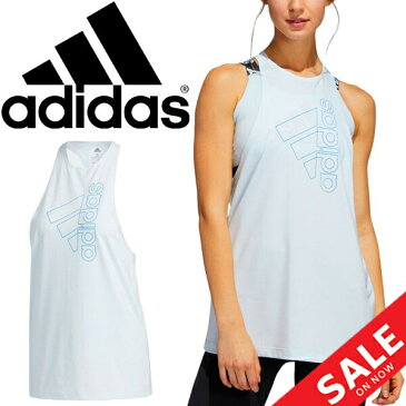 タンクトップ レディース アディダス adidas W バッジ オブ スポーツ TANK/スポーツウェア ランニング 自宅トレーニング ジム フィットネス 女性 スリーブレス トップス/IEL32-FQ1998