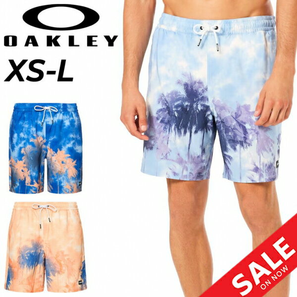 楽天WORLD　WIDE　MARKETオークリー 水着 ビーチショーツ インナー付き メンズ OAKLEY ウォーターパンツ サーフパンツ サーフトランクス ボードショーツ 男性用 海パン 海水浴 アウトドア ボトムス 夏 半ズボン 短パン ブランド アパレル/FOA405399【返品不可】