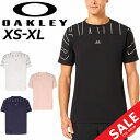 オークリー 半袖 Tシャツ メンズ OAKLEY 吸汗速乾 軽量 クルーネック トレーニング スポーツウェア ウエア ランニング ジム 運動 男性用 服 黒 白 紺 ピンク メンズウェア Enhance SS Graphic Crew 1.0 ブランド アパレル/FOA406320
