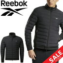 　 ◆ 商品詳細情報 ◆ ブランド リーボック【Reebok】 商品名 JMD92 カラー (H52825)ブラック サイズ M/L/O/XO/2XOサイズ 素材 プレーンウィーブ ◆ 画像のカラーについて◆ 商品画像のカラーにつきましては、PC、モバイルなど閲覧環境等により実物のカラーと多少異なることもございます。 予めご理解のうえご注文を賜りますようお願いいたします。 ギフト対応 ※メーカー希望小売価格はメーカーサイトに基づいて掲載しています (記載価格が税抜き価格になっている場合もございます)【リーボック Reebok メンズ ジャケット】 ◆　商　品　説　明 ◆ □□□当店で販売しております商品はすべて【正規取扱品】です□□□ リ−ボック(Reebok)から、メンズの中綿ジャケットです。 スリムフィットで撥水仕様のメンズアウター DMXトレーニングハイブリッドウィンタージャケット。 動きを妨げないパターンで動きやすい。 冬のスポーツ＆トレーニングシーンで活躍するアイテムです。