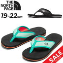 ノースフェイス ジュニア ビーチサンダル 19-22cm THE NORTH FACE ベースキャンプ フリップフロップ 子ども用 ビーサン シューズ キッズサ...