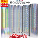 ポイント5倍! 訳あり 【約60cm×約1m】 ホログラムシート カッティング用シート カッティングシール カッティングステッカー コンサート用うちわ デコレー...