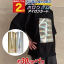 ポイント2倍!【約30cm×約1m】 ホログラムアイロンシート アイロンプリントシートカッティング用アイロンシール Tシャツ 服 コットン ラバーシート コスプレ衣装に ゴールド シルバー