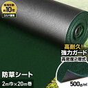 【1日限定!全商品ポイント2倍】【防草シート】10年耐用 2m×20m 不織布 RESTA 二層式高密度防草シート500W__bss-c-2-20