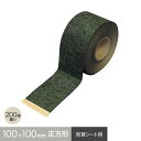 【防草シート】テープ 補修用 カメレオンテープ(正方形) 10cm×10cm 200枚綴り__ftg-100s