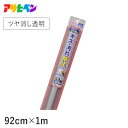 【1日限定!全商品ポイント2倍】壁紙用 キズ・汚れ防止シート (ツヤ消し透明) 横幅92cm×長さ1m__ap-sd0069