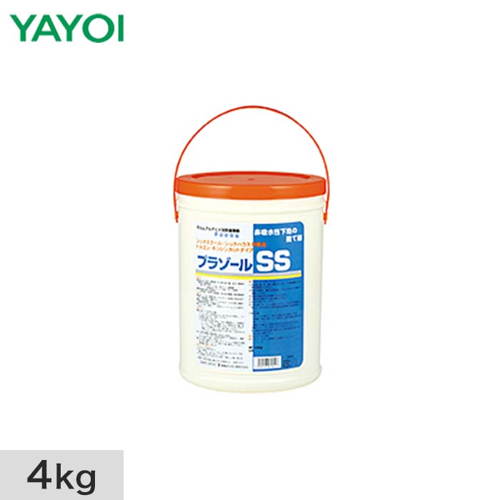ヤヨイ化学 壁紙施工用合成樹系接着剤 プラゾールSS 4kg 220-225__fk220-225