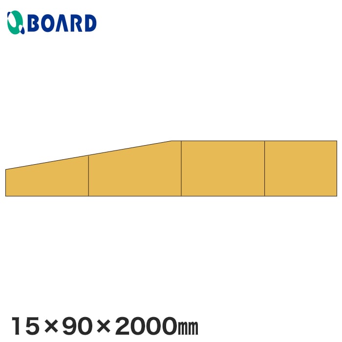 【框】ボード BOARD 床見切り材 ボーダー 15×90×2000mm__ymk-15