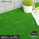 【人工芝】養生用人工芝 日本製タフト芝ロールタイプ（ワタナベ工業）60cm×30m WT-600__wt600-60-30