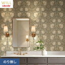 【壁紙】クロスのり無し リリカラ WILL V&A Pimpernel 巾92cm LW-89__nlw-89