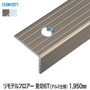 見切り材 DAIKEN (ダイケン) リモデルフロアー段差見切6T アルミ仕様 1950mm（2本入）*YR0603-ZB YR0603-ZS