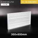 ガラリ 換気 ドアガラリ 扉用ガラリ 固定ガラリ SS20型 浜国 H300×W600mm 法人__gr-738-004