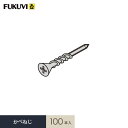 見切り材 壁 フクビ フラット見切 かべねじ 100本入 KBN__fkv-asnefkv-kbn-100