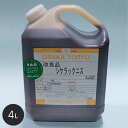 【塗料】【大阪塗料】酒精ニス (改良)シケラックニス 4L 黄褐色透明__ok-rs-4