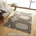 【ラグカーペット】スミノエ ディズニー ラグマット MICKEY/Dot ring RUG(ドットリングラグ) 約90×130cm__drm-1070-130