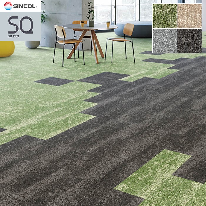 Carpet Tiles - 【タイルカーペット】25×100cm 7.0mm厚 シンコール ピアド ウェイ (枚売可)*PIW-171/PIW-174