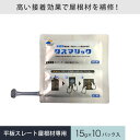 【塗料】タスマジック 15g×10パック入 セイム 屋根補修材 強力 スレート瓦__same-tm