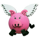 【メール便OK】 フライング ピッグ アンテナボール Flying Pig AntennaBall アンテナトップ アンテナトッパー アニマル 豚 ブタ アメ車 車 目立つ 目印 カーアクセサリー アンテナ カスタム ルームミラー USA アメリカン雑貨 アメリカ雑貨 かわいい 空飛ぶ ぶた アメ車