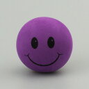 【メール便OK】 ハッピー フェイス パープル アンテナボール Happy Face Purple AntennaBall アンテナトッパー アンテナ 車 目印 目立つ カー用品 カーアクセサリー アメリカン雑貨 アメ雑 カスタム ローライダー ダッシュボード アメリカ 紫 USA Antennatopper