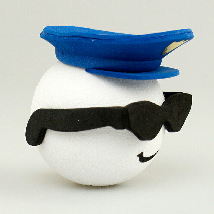 【メール便OK】 ポリス アンテナボール Cop Policeman with Glasses Antenna Ball アンテナトッパー 警官 スマイル カーアクセサリー USA 目印 警察官 サングラス アメリカン アメ車 ローライダー アンテナ カスタム アクセサリー コップ アメリカン雑貨 【ポイント】