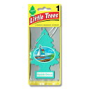 【5枚でメール便無料】リトルツリー ベイサイドブリーズ Little Trees Bayside Breeze 芳香剤 エアフレッシュナー 車 吊り下げ カーフ...