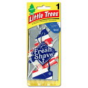 【5枚でメール便無料】リトルツリー フレッシュシェイブ Little Trees Fresh Shave 芳香剤 エアフレッシュナー 車 吊り下げ カーフレッシ...
