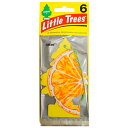 リトルツリー 6枚組 スライス Little Trees 6pac Sliced 芳香剤 エアフレッシュナー 車 吊り下げ カーフレッシュナー フレッシュ スパ...