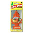 【5枚でメール便無料】リトルツリー ピーチ Little Trees Peachy Peach 芳香剤 エアフレッシュナー 車 吊り下げ カーフレッシュナー フ...