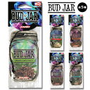 【5枚でメール便無料】 バドジャー エアフレッシュナー 【全5種】 BUD JAR Air Freshener 瓶 ガラス ポット 芳香剤 車 吊り下げ ムスク...