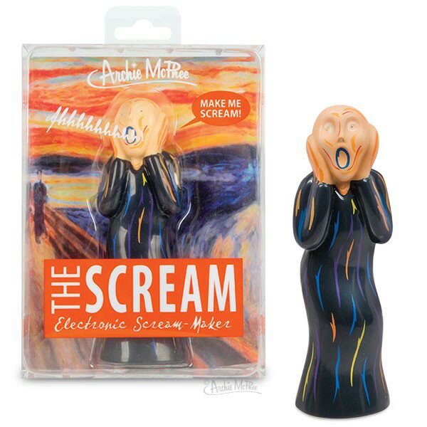 【The Scream Electric Scream-Maker　ザ・スクリーム　エレクトリックスクリームメーカー】ムンク 叫び サウンド びっくり ドッキリ ストレス解消 ディスプレイ インテリア 美術品 叫び声 面白グッズ【ポイント】05P03Dec16