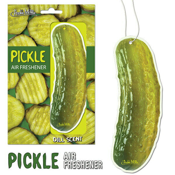 メール便無料【Pickle Air Freshener 】ピクルス エアフレッシュナー 芳香剤 キュウリ キューカンバー 野菜 コメディ 小道具 ドッキリ ユニーク かわいい【ポイント】05P03Dec16