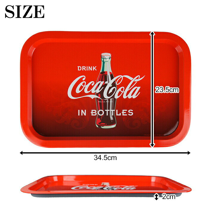 楽天市場 コカ コーラ トレー コカコーラ グッズ お盆 スクエア 角型 配膳 トレイ インテリア おしゃれ かっこいい かわいい アメリカン雑貨 コーラ Coca Cola Serving Tray ポイント Foothill Gardens