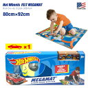 ホットウィール フェルトメガマット 80×92cm ミニカー付き プレイマット フェルト やわらかい ...