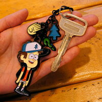 楽天市場 怪奇ゾーン グラビティフォールズ キーチェーン ディッパー メイベル Gravity Falls Key Chain Dipper Mabel キーホルダー Disney ディズニーチャンネル ポイント Foothill Gardens