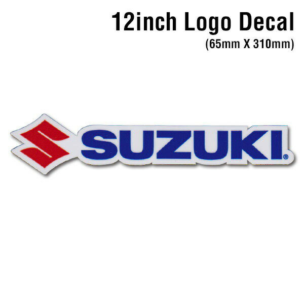 【メール便OK】 ディコール 12インチ サイズ スズキ デカール 幅30cm D 039 COR 12 inch Suzuki Decal ダイカット ロゴ ステッカー MOTOCROSS モトクロス ATV 四輪バギー モータースポーツ スポーツバイク【正規品】