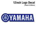 【メール便OK】 ディコール 12インチ サイズ ヤマハ ダイカット ロゴ ステッカー デカール 幅30cm D 039 COR 12 inch Yamaha Decal MOTOCROSS モトクロス ATV 四輪バギー モータースポーツ スポーツバイク【正規品】