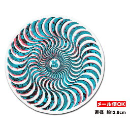 【正規品】【メール便OK】 スピットファイヤーウィールズ ネバーマインド スワール ステッカー Spitfire Wheels Nevermind Swirl Sticker ビッグヘッド スケートボード スケボー ダイカットシール デカール スピットファイアー