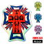 ʡۡڥ᡼OK ɥå ƥå 4ۡ4 ܡ å  ǥ  ꥫ ե ۥ Dogtown Skateboards Foil Cross Logo Sticker 4inch