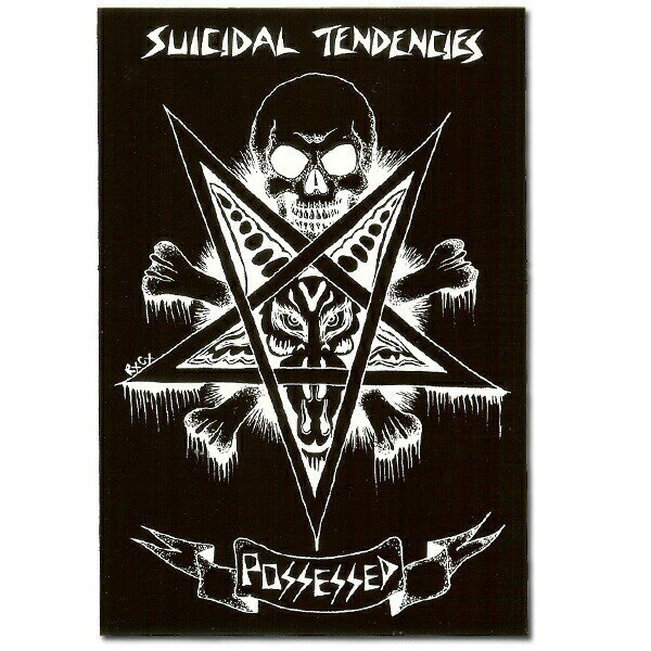 【メール便OK】 スイサイダルテンデンシーズ ドクロ ステッカー SUICIDAL TENDENCIES Possessed Sticke..