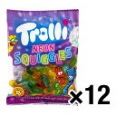 トローリ ネオンスクイーグルス 100g(12個)グミキャンディ お菓子 スイーツ カラフル ネオンカラー ワーム フルーツ 果物 輸入菓子 Trolli NEON SQUIGGLES